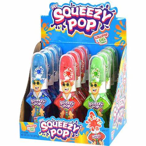 Mr Squeezy Pop Squeeze N Lik 1.9Oz