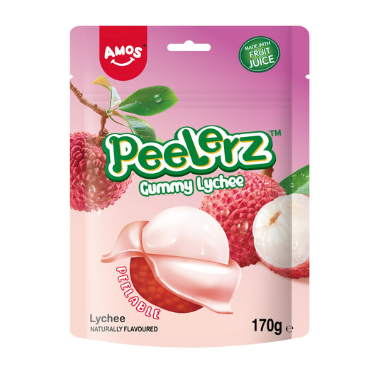 Amos Peelerz Lychee 170g Peg