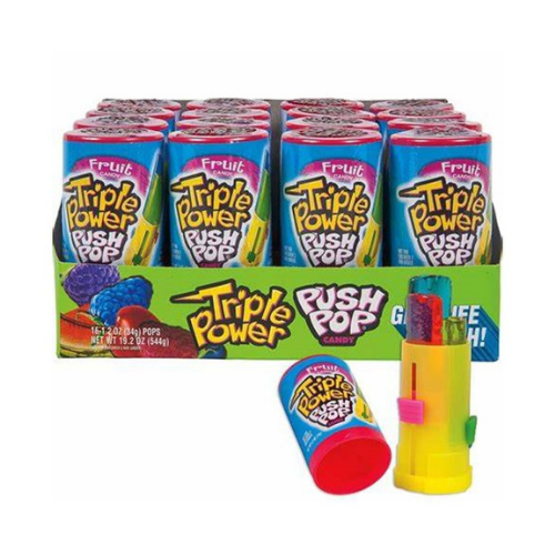 Topps Push Pop Triple Power 1.2oz