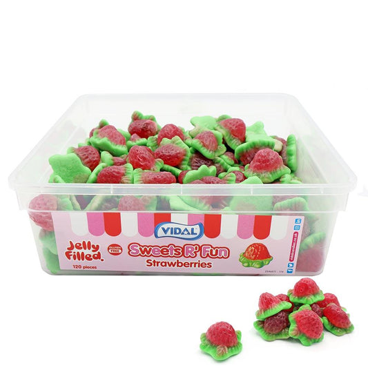 Vidal Jelly Filled Strawberries