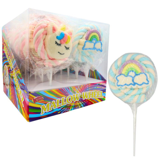 Kandy Kandy Mallow Wheel Lollipop 75g