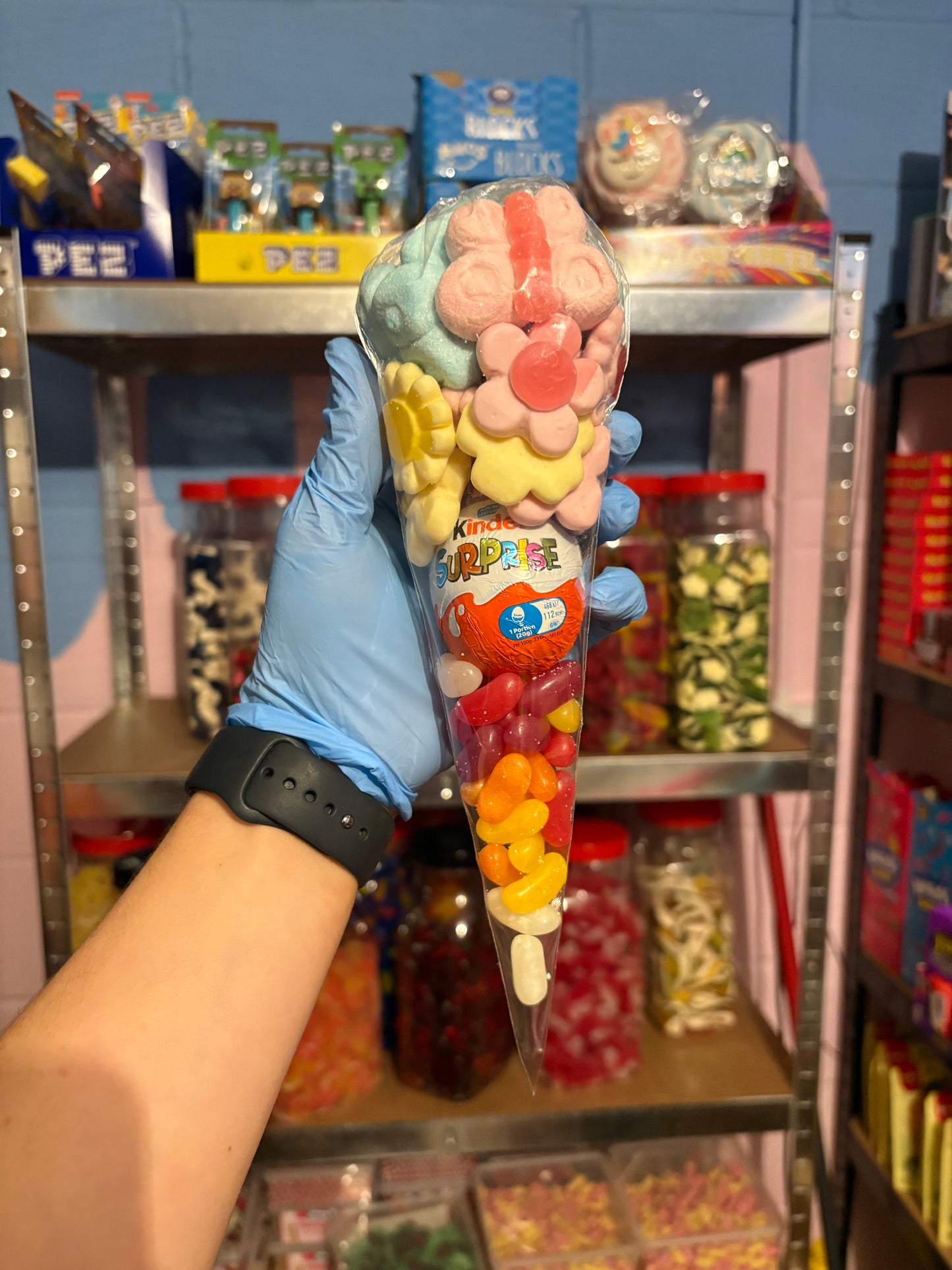 Kinder Surprise sweet cone