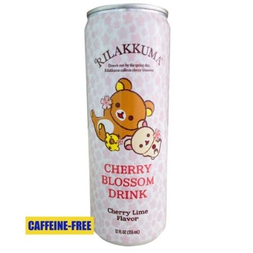 Rilakkuma Cherry Blossom (Cherry Lime ) Soda 355ml