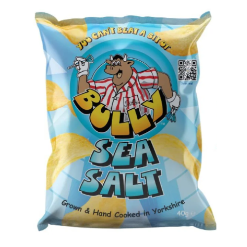 Bully Crisps Sea Salt 40g