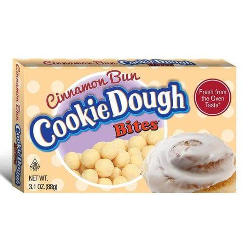 Cookie Dough Cinnamon Bun Bites Theatre Box 3.1oz/ 88 gram