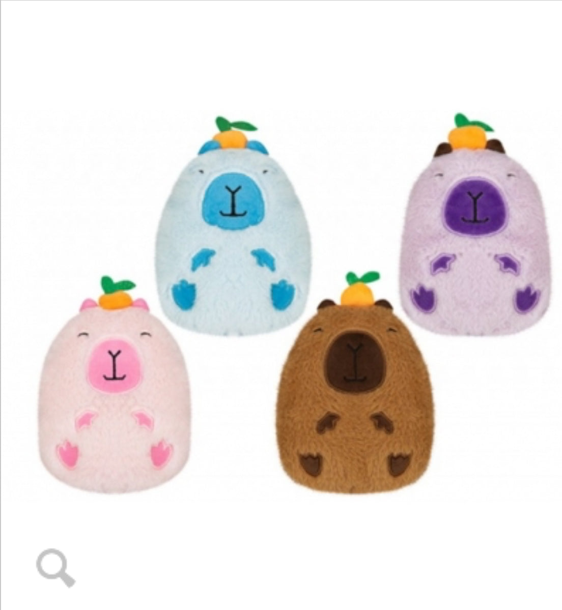 Capybara kawaii plush x1