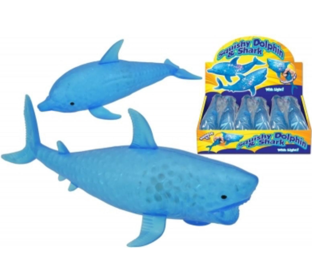 Shark or dolphin squishy