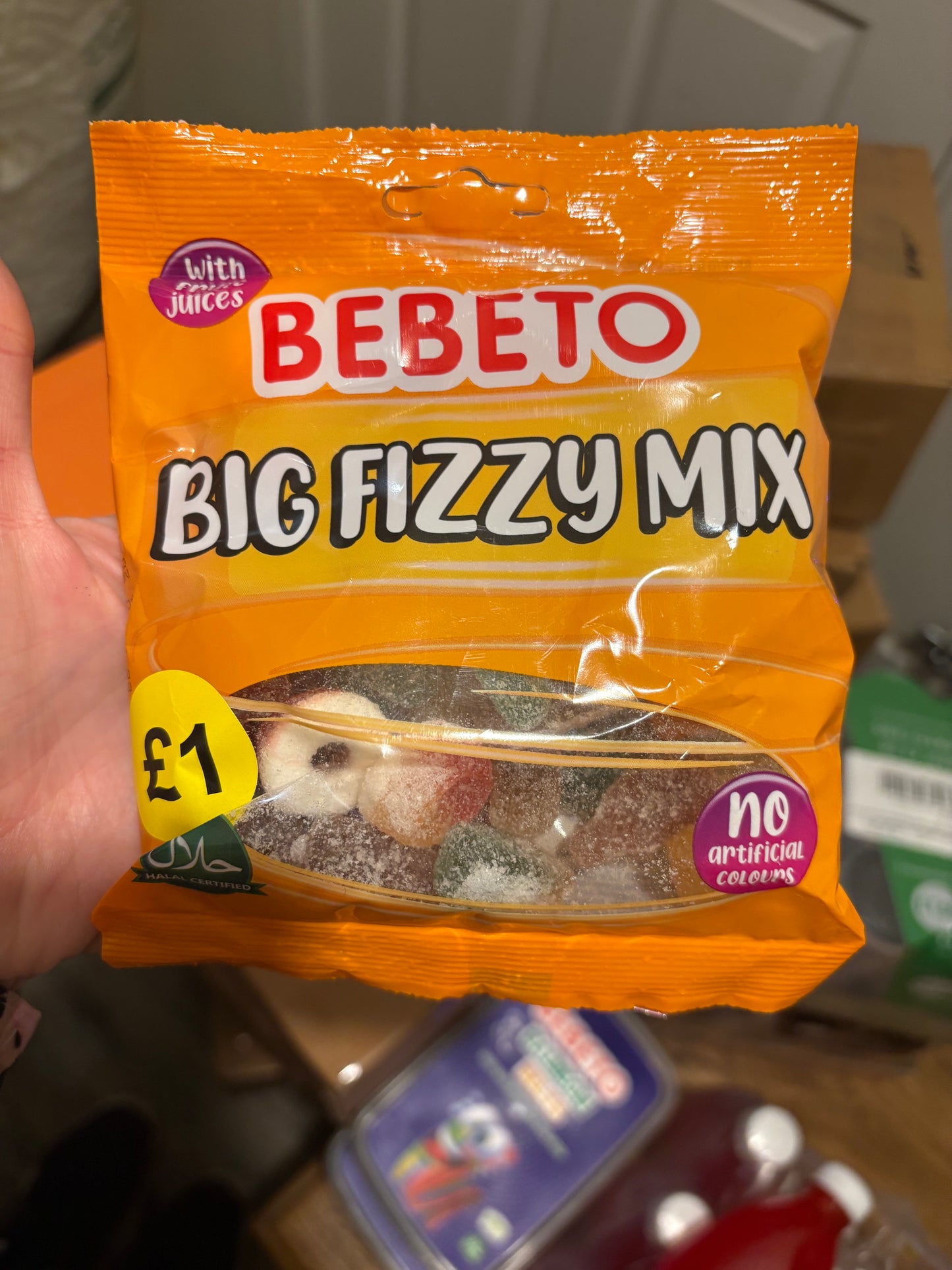Bebeto big fizzy mix
