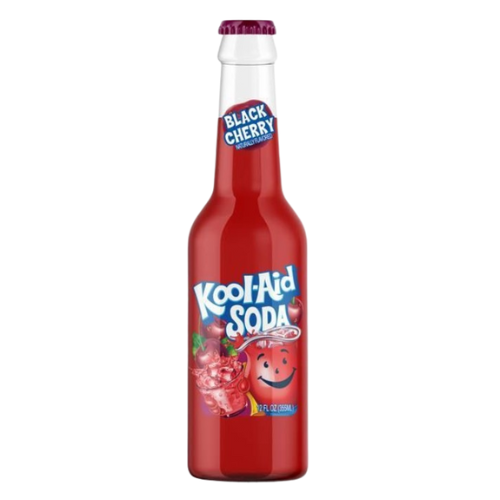 Kool Aid Soda Black Cherry 355ml