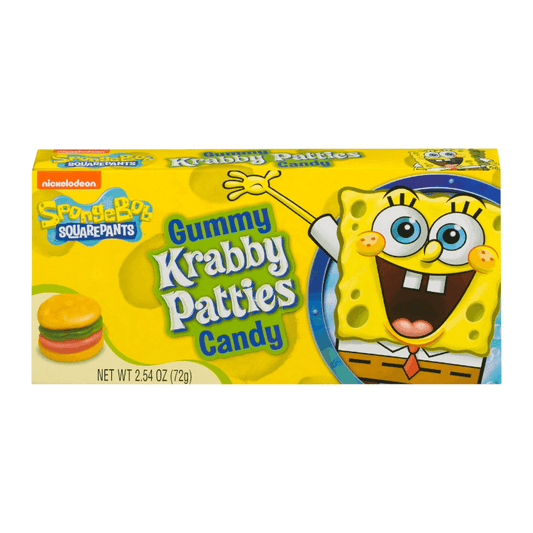 Sponge Bob Krabby Patties Gummy Theatre Box