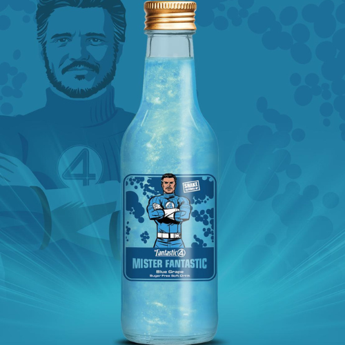 Fantastic 4 Mister Fantastic Blue Grape 330ml
