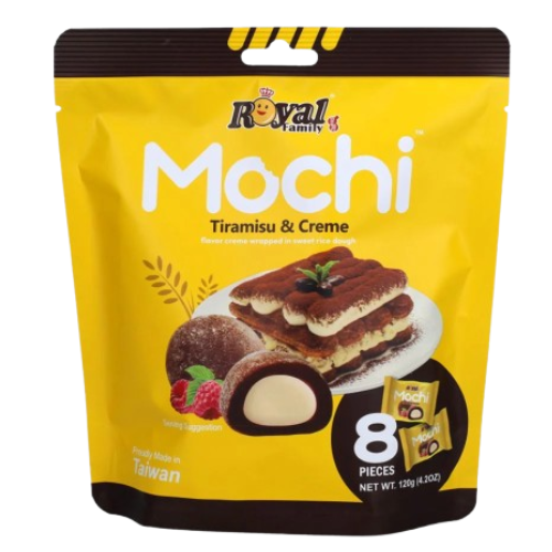 Royal Family Mochi- Tiramisu and Creme 120g