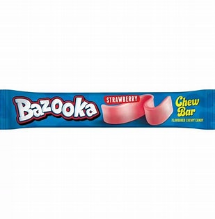 Bazooka Strawberry Chew Bar