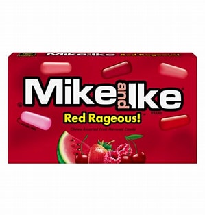 Mike & Ike Red Rageous Theatre Box 4.25oz