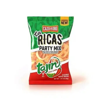 Cazo De Oro Las Ricas Tajin Party Mix BEST BEFORE END 3rd OCTOBER 2025