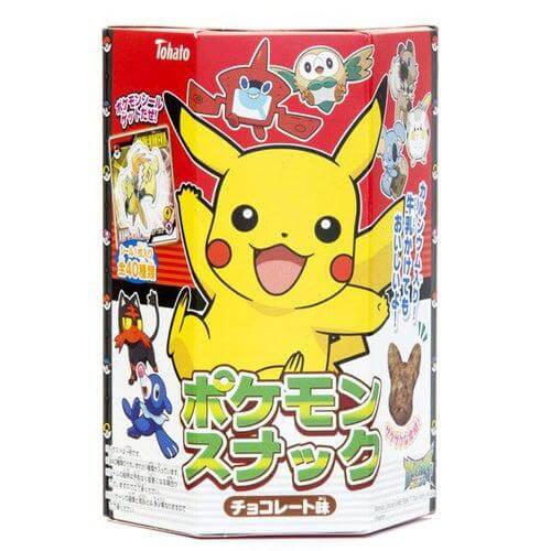 TOHATO Pokémon Snack Chocolate Puffs 23g