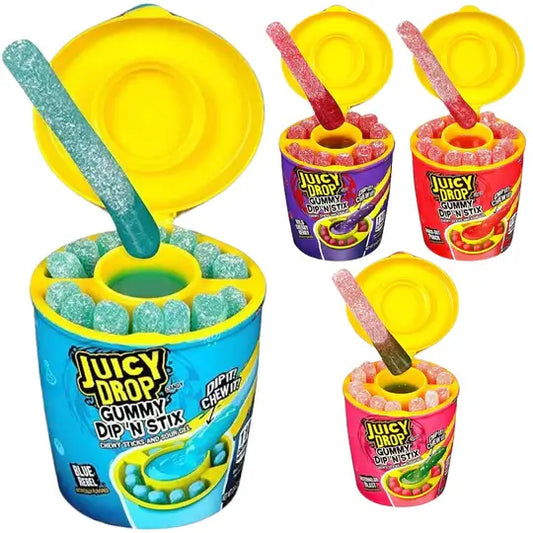 Topps Juicy Drop Gummy Dip N Stick 3.4oz/96gram