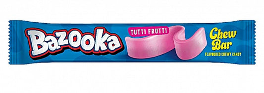 Bazooka Chew Bar Tutti Frutti