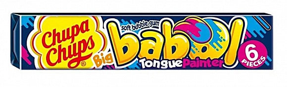 Chupa Chups Big Babol Tongue Painter Gum