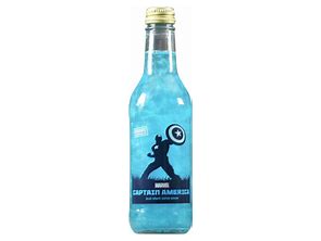 Marvel Captain America Super Soldier Blue Grape Soda 330ml