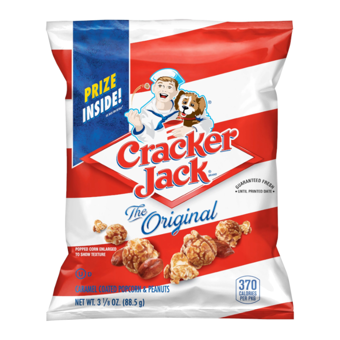 Cracker Jack Original Caramel Coated Popcorn & Peanuts 3.125oz