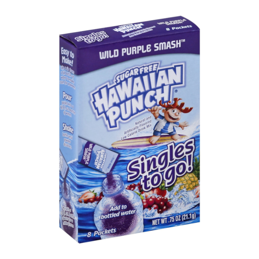Hawaiian Punch Singles to Go! Wild Purple 6pk