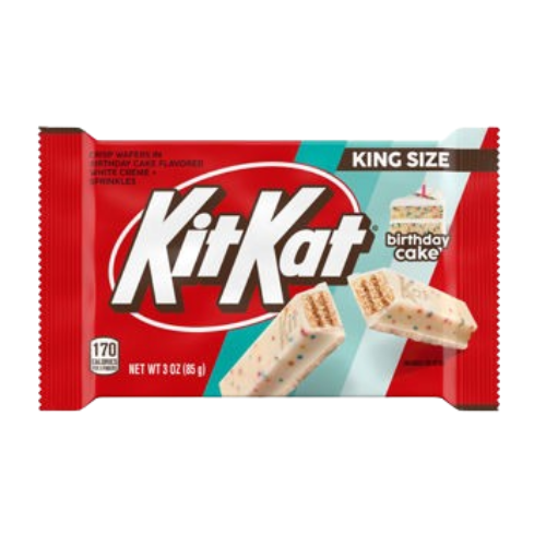 KitKat Birthday Cake Kingsize 3oz/85G