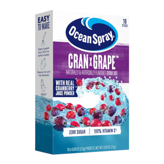 Ocean Spray Singles to Go Cran-Grape 0.89oz
