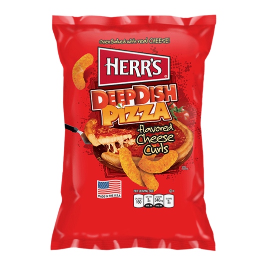 Herr's Deep Dish Pizza Curls 6oz