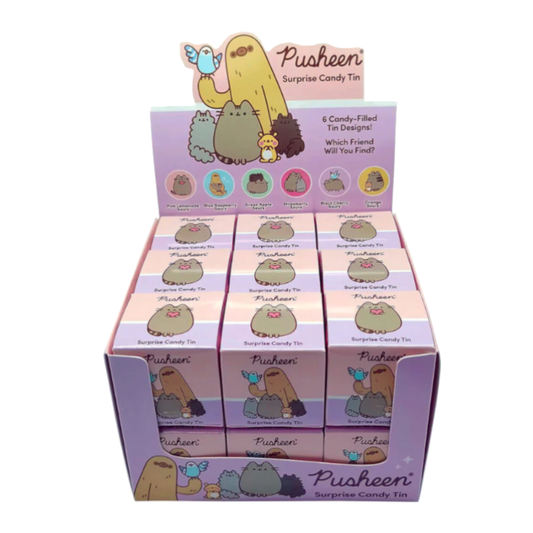 Pusheen Surprise Candy Blind Box Tin 0.7oz
