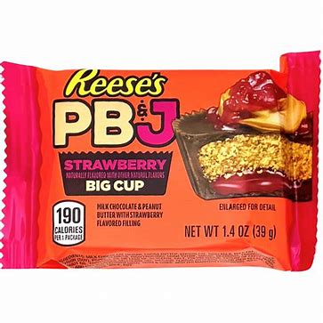 Reese’s PB & Jelly Strawberry Big Cup Standard Bar 39g