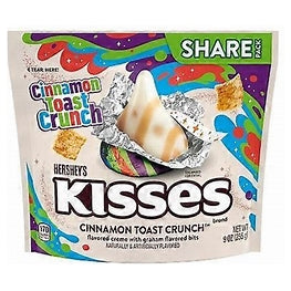 Hershey's Kisses Cinnamon Toast Crunch 9oz
