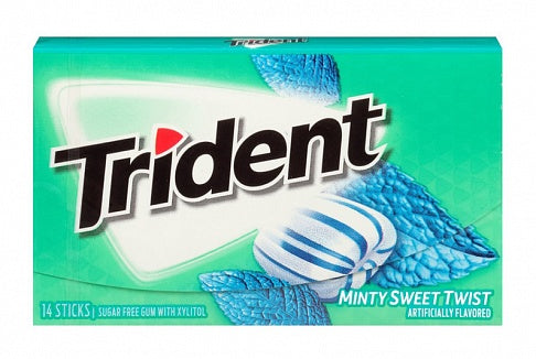Trident Gum Minty Sweet Twist