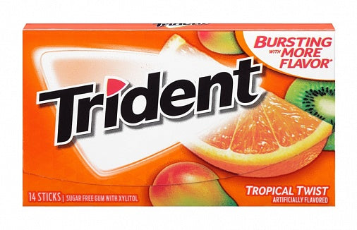 Trident Gum Tropical Twist