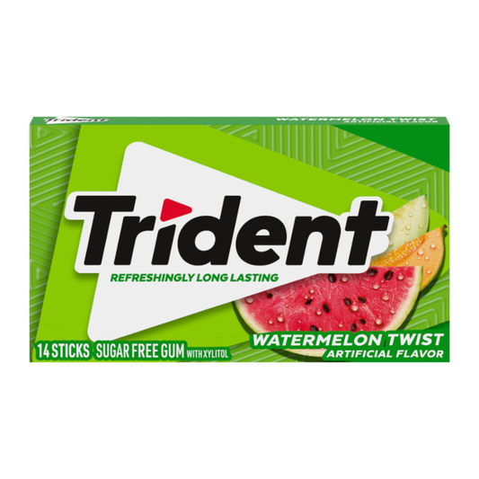 Trident Watermelon Twist Sugar Free Gum 0.93oz
