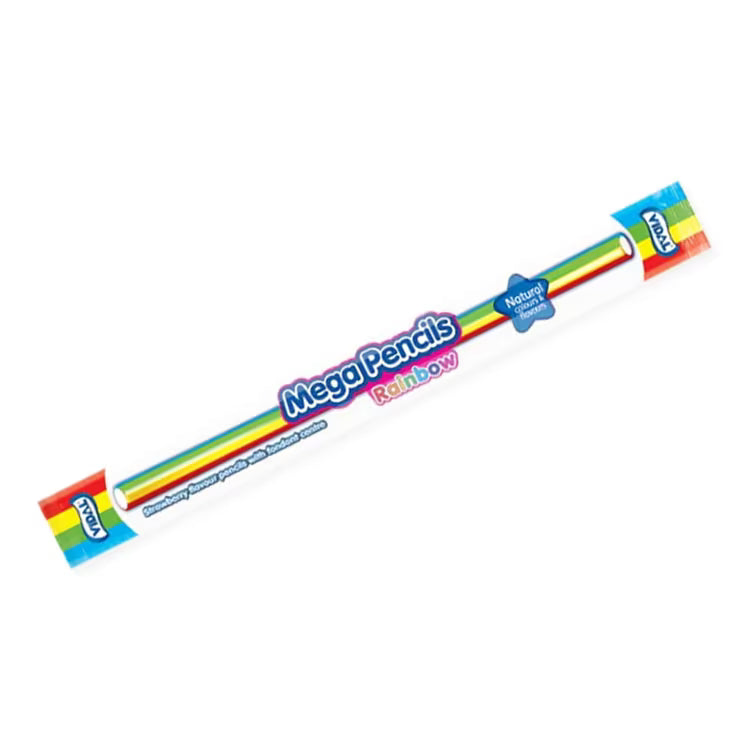 Vidal Mega Rainbow Pencils 25g