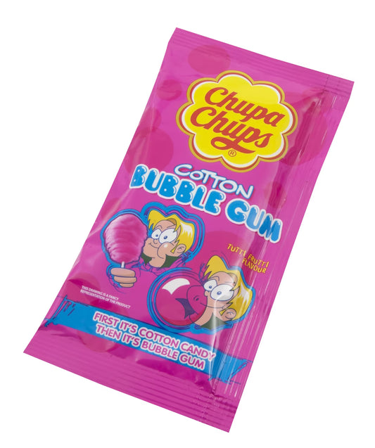 Chupa Chups Cotton Candy Bubble Gum 11g