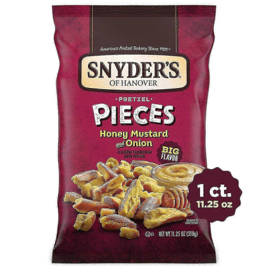 Snyder's Pretzel Pieces Honey Mustard & Onion 110g