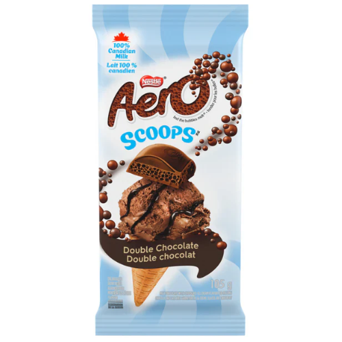 Aero Scoops Double Chocolate 105g (CA)