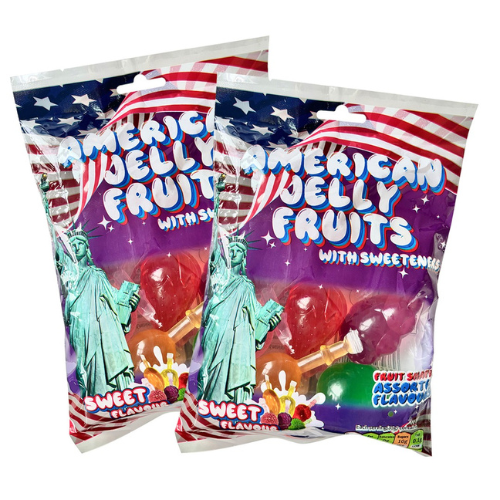 American Jelly Fruits Sweet Peg Bag 280g