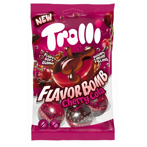 Trolli Flavor Bombs – Cherry Cola 75g