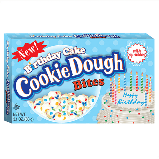Cookie Dough Bites- Birthday Cake Theatre Box 3.1oz/ 88gram