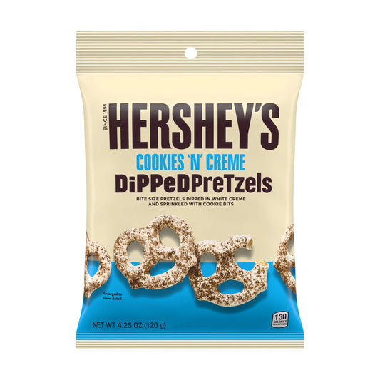 Hershey’s Cookies n Crème Dipped Pretzels 4.25oz