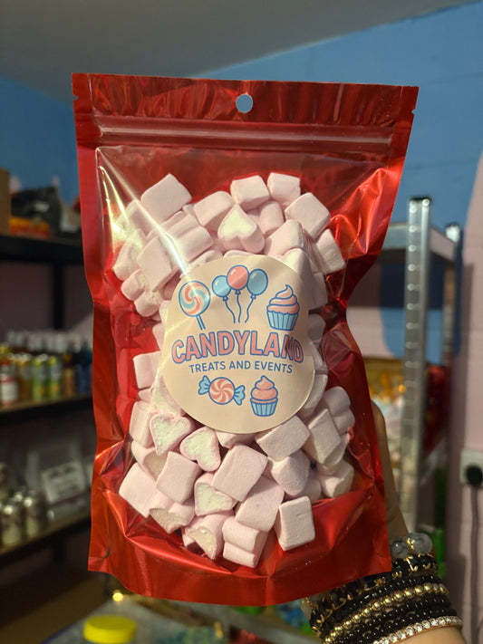Heart marshmallows