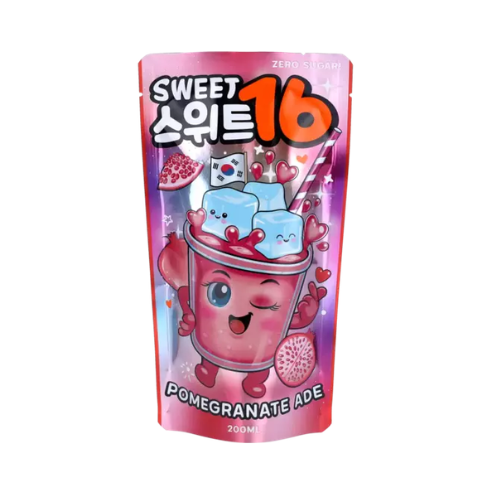 Sweet16 – Pomegranate Ade Zero Sugar 200ml