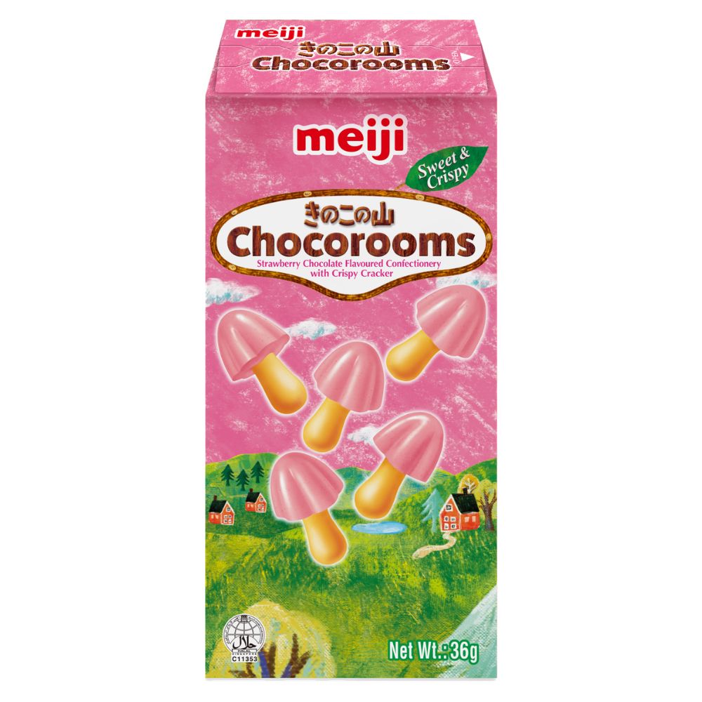 Meiji Chocoroom Strawberry