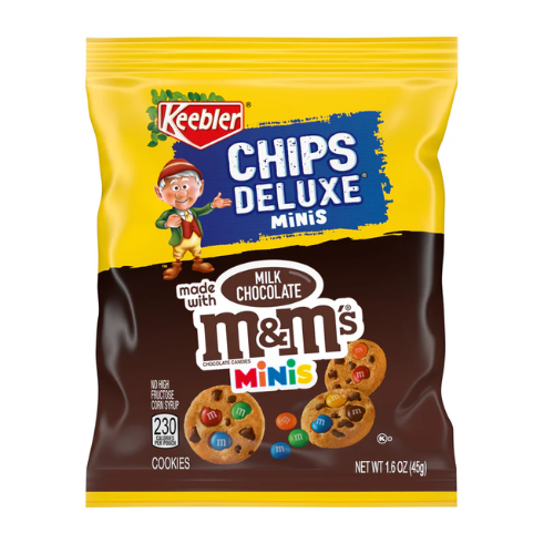 Keeblers M&M Bitesize Cookies 1.6oz