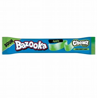 Bazooka Apple Sour Chew Bar