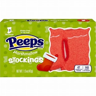 Peeps Marshmallow Stockings 3PK 1.5oz
