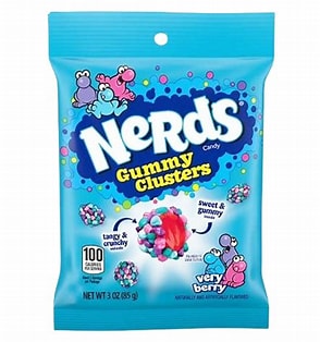 Nerds Gummy Clusters Very Berry 3oz